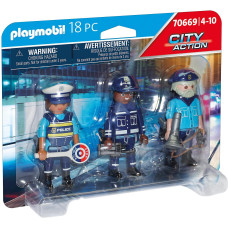 Playmobil Police Figure Set