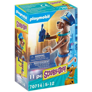 Playmobil Scoobydoo Collectible Police Figure