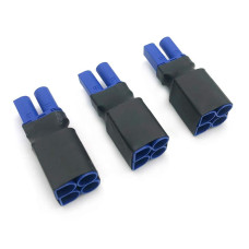 3Pcs Ec5 Parallel Rc Lipo Battery Connector Adapter For Rc Quadcopter Multirotor