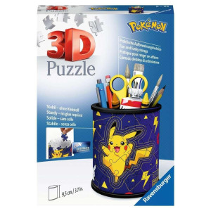 Ravensburger Pokemon 3D Jigsaw Puzzle For Kids Age 6 Years Up 54 Pieces Pencil Pot No Glue Required Gifts For Children