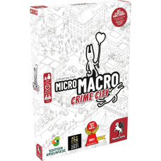 Micromacro Crime City Board Game By Pegasus Spiele 14 Players 1545 Minutes Of Gameplay For Family Game Night Kids And