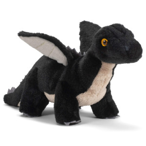 Demdaco Dragon Mythical Creature Midnight Black 12 Inch Childrens Soft Plush Stuffed Animal Toy