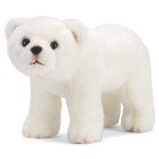 Demdaco Polar Bear Cuddly Classic White 10 Inch Childrens Soft Plush Stuffed Animal Toy