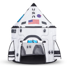 Joyin Rocket Ship Play Tent Pop Up Play Tent Kids Indoor Outdoor Spaceship Playhouse Tent Set