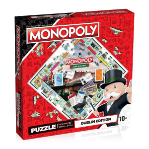 Dublin Monopoly 1000 Piece Jigsaw Puzzle Game