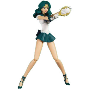 Tamashii Nations Pretty Guardian Sailor Moon Sailor Neptune Animation Color Edition Bandai Spirits Shfiguarts Action Fi