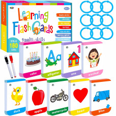 180 Toddler Learning Flashcards Educational Tool For Preschoolers