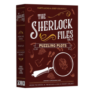 Indie Boards And Cards The Sherlock Files Puzzling Plots Brown