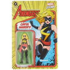 Marvel 3.75" Retro Carol Danvers Action Figure - Red