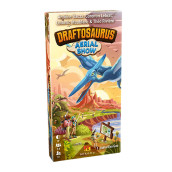 Ankama Draftosaurus: Aerial Show - Add New Dino-meeples to Your Park, New Ways to Score Points, Play with or without Marina Expansion 2-5 players, 15-20 mins, Ages 8 Up