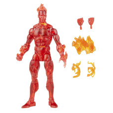 Marvel 6" Human Torch Action Figure with 5 Accessories