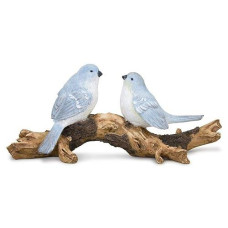 Melrose 82407 Birds On Branch, 9-Inch Length, Resin