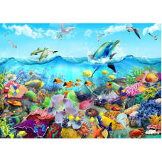 Huadada 1000 Piece Puzzles For Adults Undersea World Jigsaw Puzzles 1000 Pieces For Adults And Kids Cool Ocean Scene Jigsaw Puz