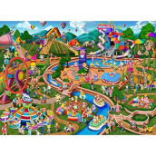 Becko Us Jigsaw Puzzles 500 Pieces Puzzles For Adults 500 Piece Puzzles For Kids And Adults (Theme Park)