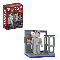 Piggy Robby Figure Buildable Set Robby Building Brick Set Series 1 Includes Dlc