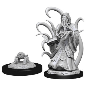 Wizkids Dungeons And Dragons Nolzurs Marvelous Alhoon And Intellect Devourer Unpainted Miniatures