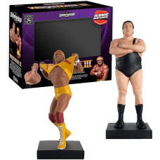 Wwe Championship Collection Wwe Wrestle Mania Iii Iconic Match Andre The Giant Vs Hulk Hogan By Eaglemoss Hero Collector