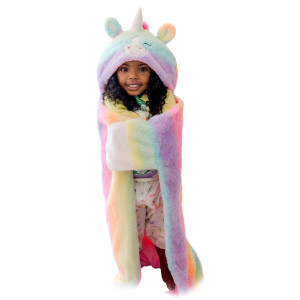 Animal Adventure Wild For Style 2In1 Transformable Character Cape Plush Pal Unicorn