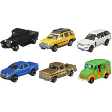 Matchbox Moving Parts City Streets Multipack Collection Of 6 164 Scale Cars With Moving Doors Trunk Or Hood For Collectors