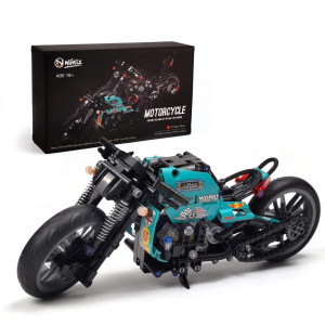 Nifeliz Cafe Racer Motorcycle Building Kit 431 Pieces