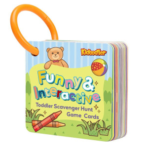 Scavenger Hunt Game For Kids 27 Doublesided Cards Amazing Indoor Find It Card Game For Toddlers Kids Learning Ages 3