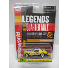 Auto World Sc3561 Legends Of The Quarter Mile Don The Snake Prudhomme 70 Cuda Ho Scale Electric Slot Car