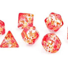 Rpg Dice Set 7 Maple Leaf