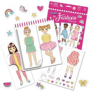 Educational Insights Papercraft Fashion Parade Paper Dolls Fashion Boutique Toy Ages 3