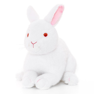 Lazada Bunny Gift Stuffed Animal Realistic Rabbit Plush Toy White 95