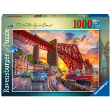 Ravensburger 16766 Forth Bridge At Sunset 1000 Piece Jigsaw Puzzle For Adults For Kids Age 12 And Up