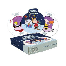 Aquarius - Peanuts Charlie Brown Christmas Shaped Playing Cards