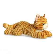 Aurora World Grand Flopsie 165 Ginger Cat Brown