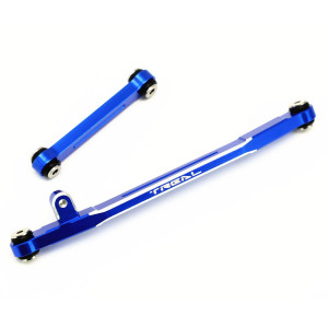 Treal Scx24 Steering Links Aluminum 7075 Steering Linkage Set For Axial Scx24 124 Scale Upgradesblack