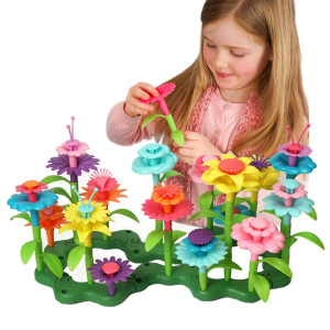 Axel Adventures Flower Garden Building Toy Stem For 3 Year Old Flower Building Toy Set Build A Garden Stem Toy Girl Toys Age