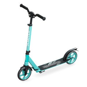 6Ku Kick Scooter For Kids Ages 812 With Suspension System Adjustable Height Quickfolding Design And Shoulder Strap Safe A