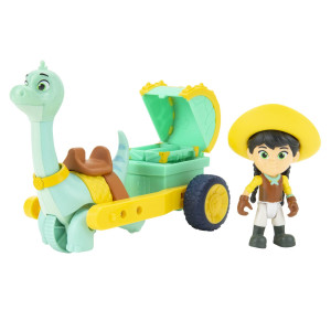 Dino Ranch Min And Clovers Care Cart Vehicle Features 5 Dino Clover Care Cart And 3 Rancher Min Three Styles To Collec