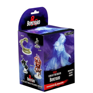WizKids D&D Icons of The Realms Miniatures: Boneyard Booster 4 count