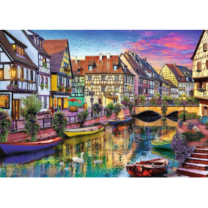 Trefl 27118 France 2000 Teile Premium Quality Fr Erwachsene Und Kinder Ab 12 Jahren Puzzle Multicoloured Colmar Frankreich