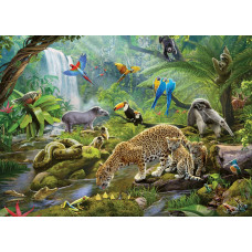 Ravensburger Rainforest Animals 60 Piece Jigsaw Puzzle For Kids 05166 Every Piece Is Unique Pieces Fit Together Perfectly1