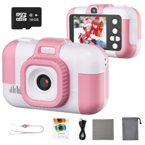 Kids Selfie Camera Christmas Birthday Gifts For Girls Age 310 Digital Video Cameras For Toddler Portable Toy For 3 4 5 6 7 8