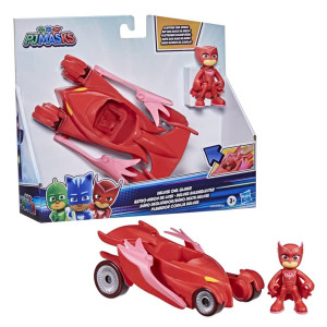 Pj Masks Toys Owlette Deluxe Vehicle With Flapping Wings And Owlette Action Figure Preschool Toys For 3 Year Old Boys And Girls