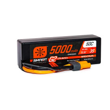 Spektrum 111V 5000Mah 3S 50C Smart Lipo G2 Hard Case Ic5 Spmx53S50H5