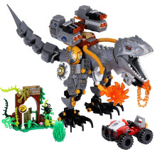 Enjbrick Dinosaur Building Set For Boys 814 Yearsdino Toy For Boys And Girls With Truckbaby Dino For Movie Fans Birthday Gif