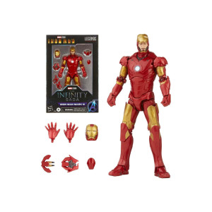 Marvel Hasbro Legends Series 6Inch Scale Action Figure Toy Iron Man Mark 3 Infinity Saga Character Premium Design And 5 Access