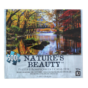 Toynk Mountains 500 Piece Natures Beauty Jigsaw Puzzle