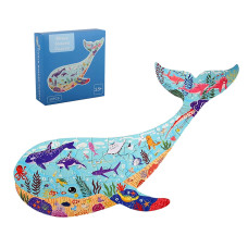 Kids Puzzles For Ages 48 810 50 Pieces Whale Jigsaw Puzzles For Childrens Kids Learning Educational Toys Puzzles Games For