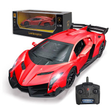 Lafala Remote Control Car Rc Cars Racing Car 118 Licensed Toy Rc Car Compatible With Lamborghini Model Vehicle For Boys 678 Y