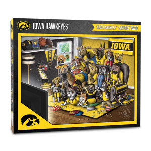 Youthefan Ncaa Iowa Hawkeyes Purebred Fans 500Pc Puzzle A Real Nailbiter