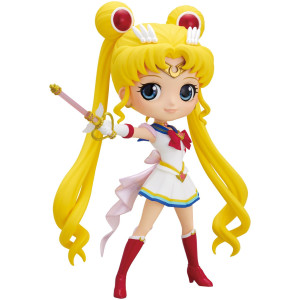 Banpresto 17563 Pretty Guardian Sailor Moon Eternal The Movie Q Posket Super Sailor Moon Moon Kaleidoscope Version Rep