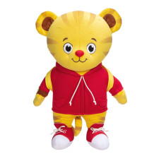 Daniel Tigers Neighborhood Plush Daniel Tiger Back To School Feature Plush With Tigey And Backpack Featuring Music Sounds And